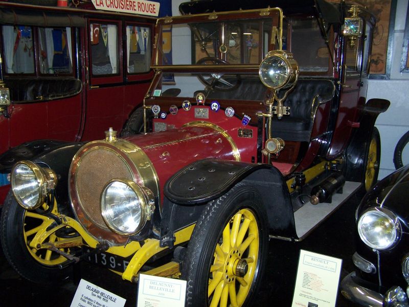 Delaunay-belleville HH6 z roku 1908 (3.0 V6)