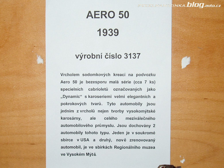 Aero50D popis