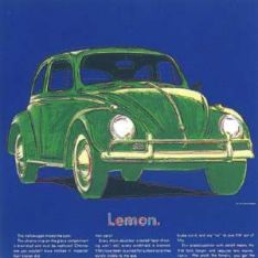 VW Beetle (Andy Warhol)